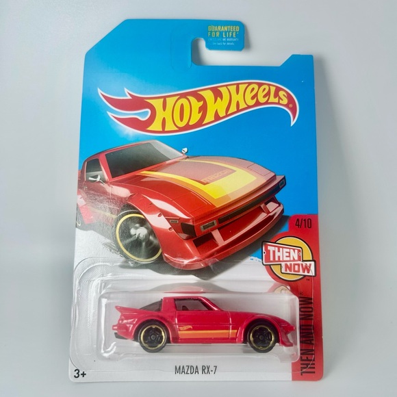 Hot Wheels K-Mart Exclusive Mazda RX-7 Red 4/10 2015 337/365 2015 Then And Now